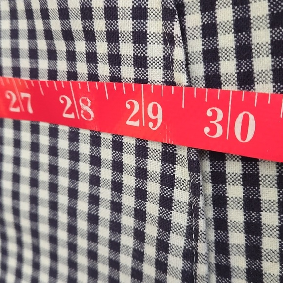 Abercrombie & Fitch "The Big Shirt: Hi-Low Hem Houndstooth pattern Men size L - Picture 7 of 12